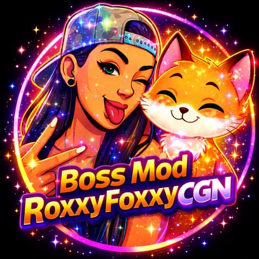 RoxxyFoxxyCGN mit einem orangefarbenen Fuchs